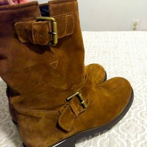 High End Walin & Wolfe Suede Boots